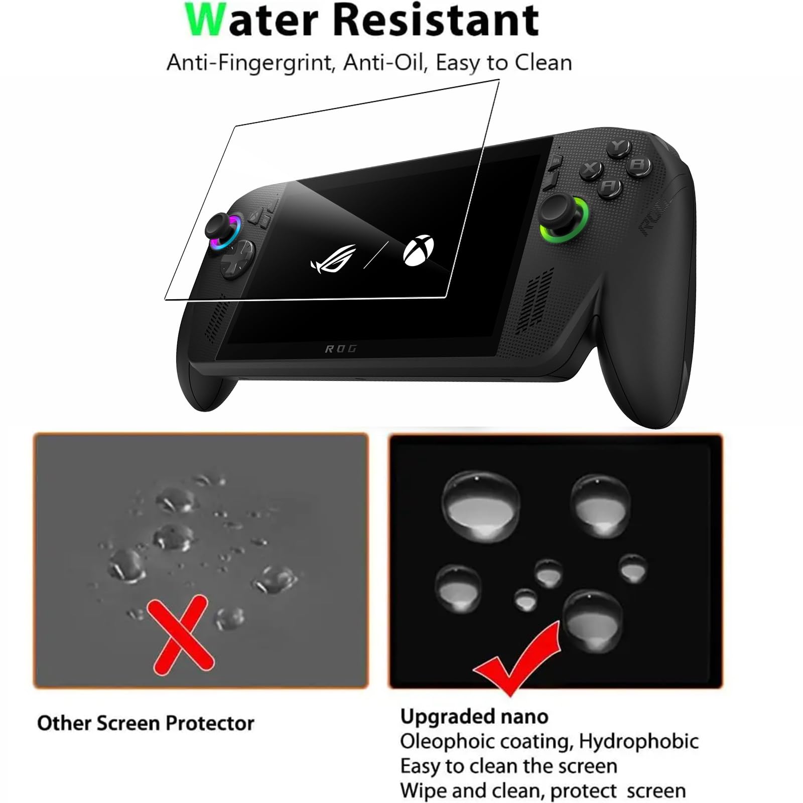 MEMELOKA Protector De Pantalla Para ASUS ROG Xbox Ally/ROG Xbox Ally X