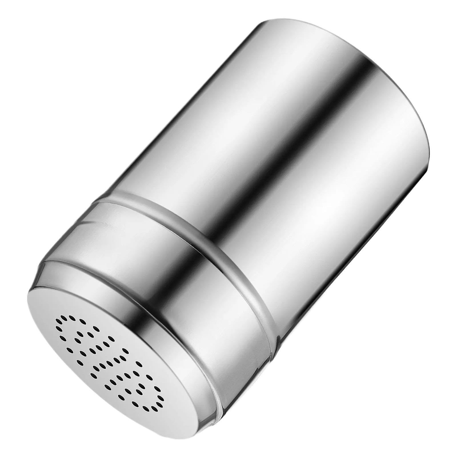 Botella de condimento Acero Inoxidable Resistente 4 Piezas para Casa | Coctelera de especias, recipiente for sal, pimentero, dispensador de azúcar, utensilio de cocina
