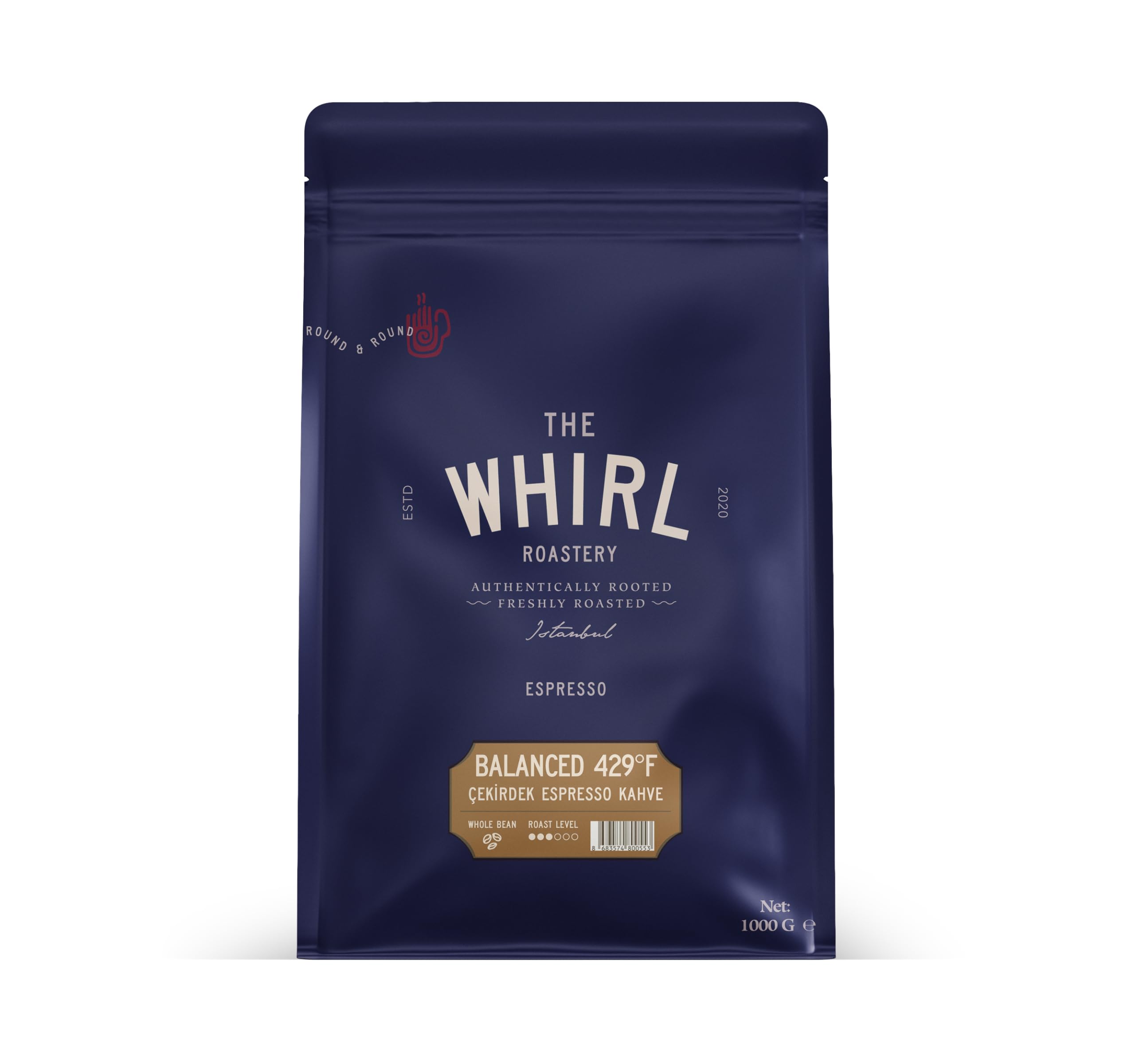THE WHIRL Espresso Balanced 429°F 1 kg Çekirdek