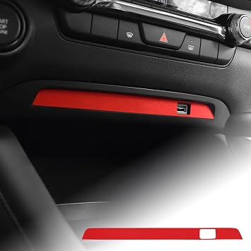Car Center Console Storage Box Top Panel Protection Sticker Mazda 3 BP Series Fits Mazda CX30 2019-2025 Suede Material Soft Touch Custom Dress Up Accessories Interior Parts Interior Panel with