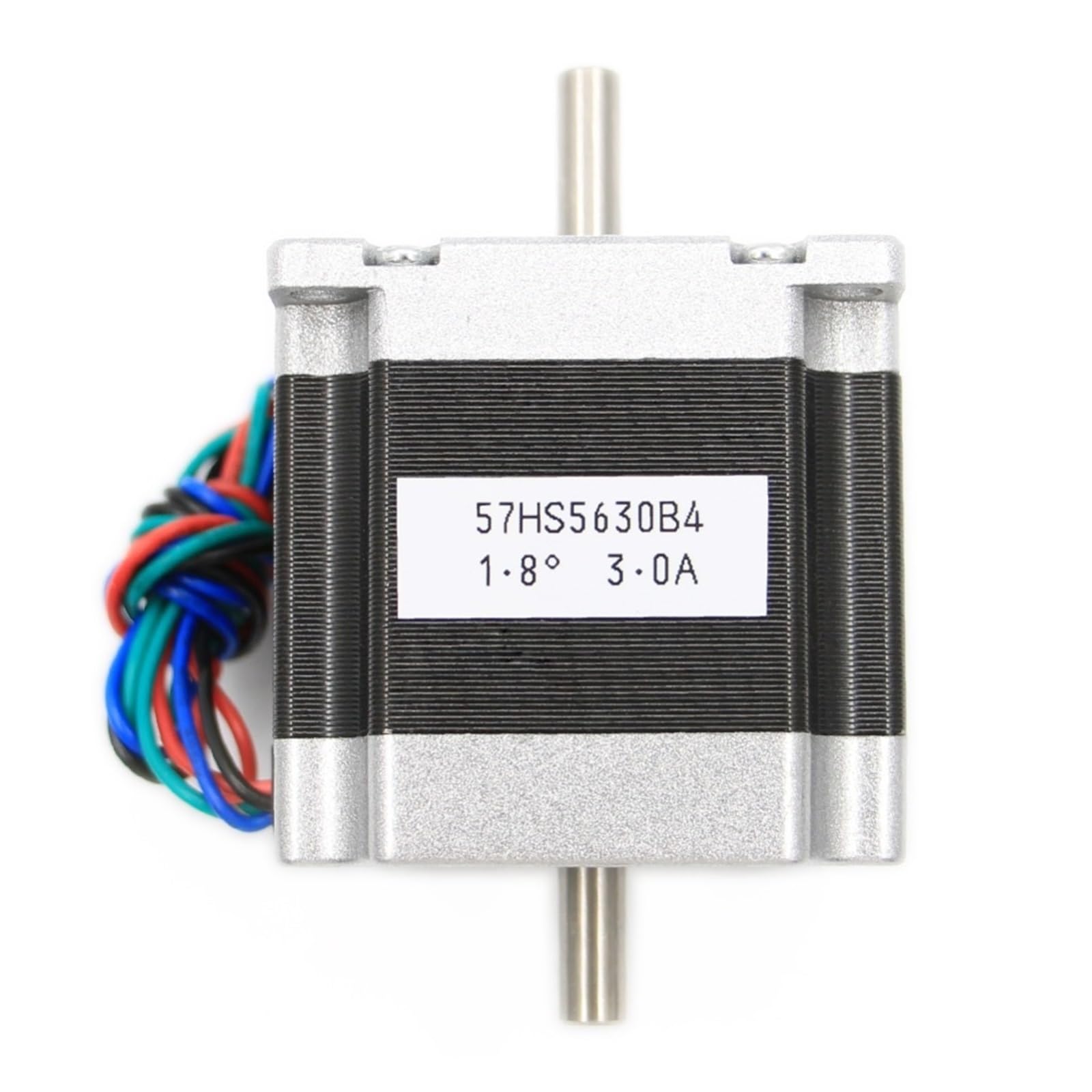 Schrittmotor Doppelwelle 57x56 NEMA 23 3A 1,26 Nm Doppelwellen-Schrittmotor 180Oz-in For CNC-Maschine Stabile Struktur Effektiv(8mm)