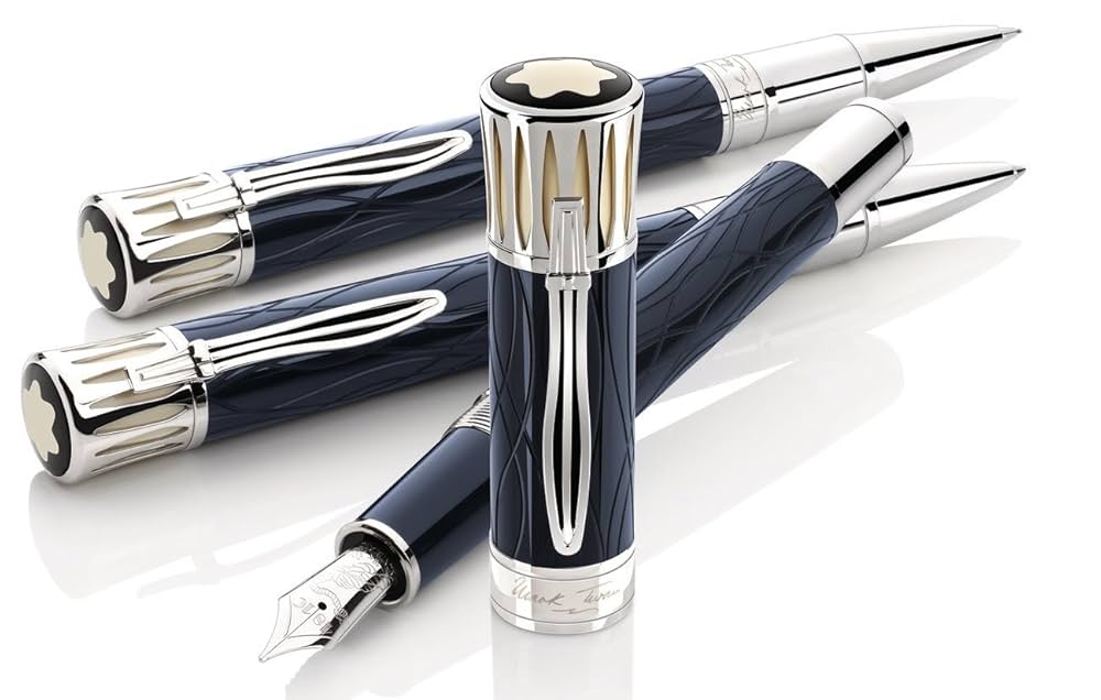 Mont Blanc モンブラン ローラーボールペン マーク・トウェイン 限定 Amazon | Mont Blanc - ライターズエディション - マーク