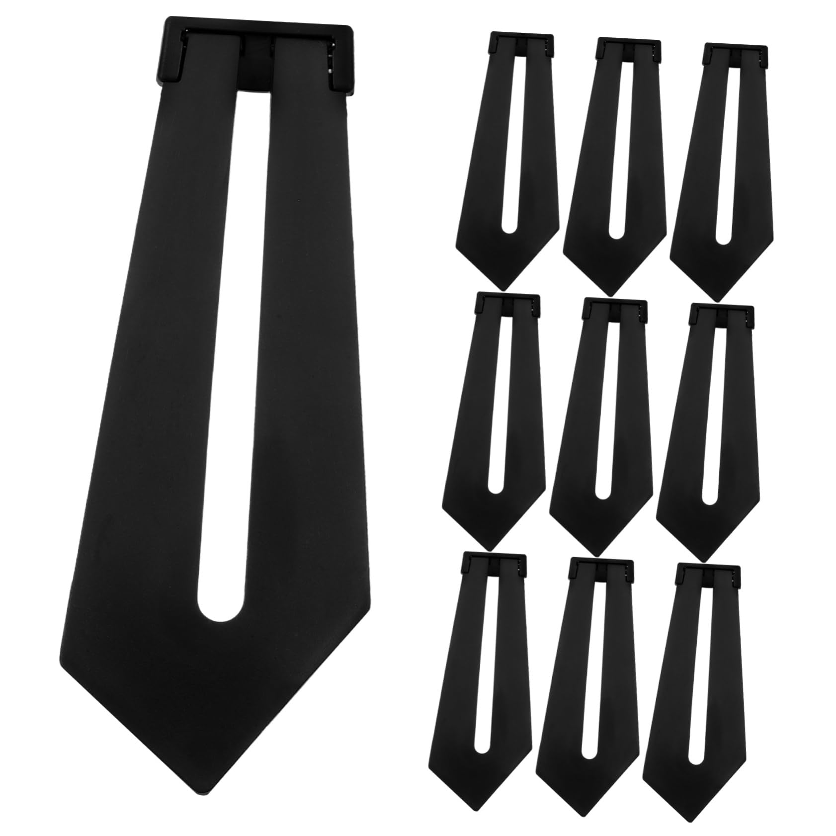 GRIRIW 10pcs Photo Frame Brackets Simple and Practical Back Supports for Home Office Use Easy Installation Unique Design Decorative Photo Holders