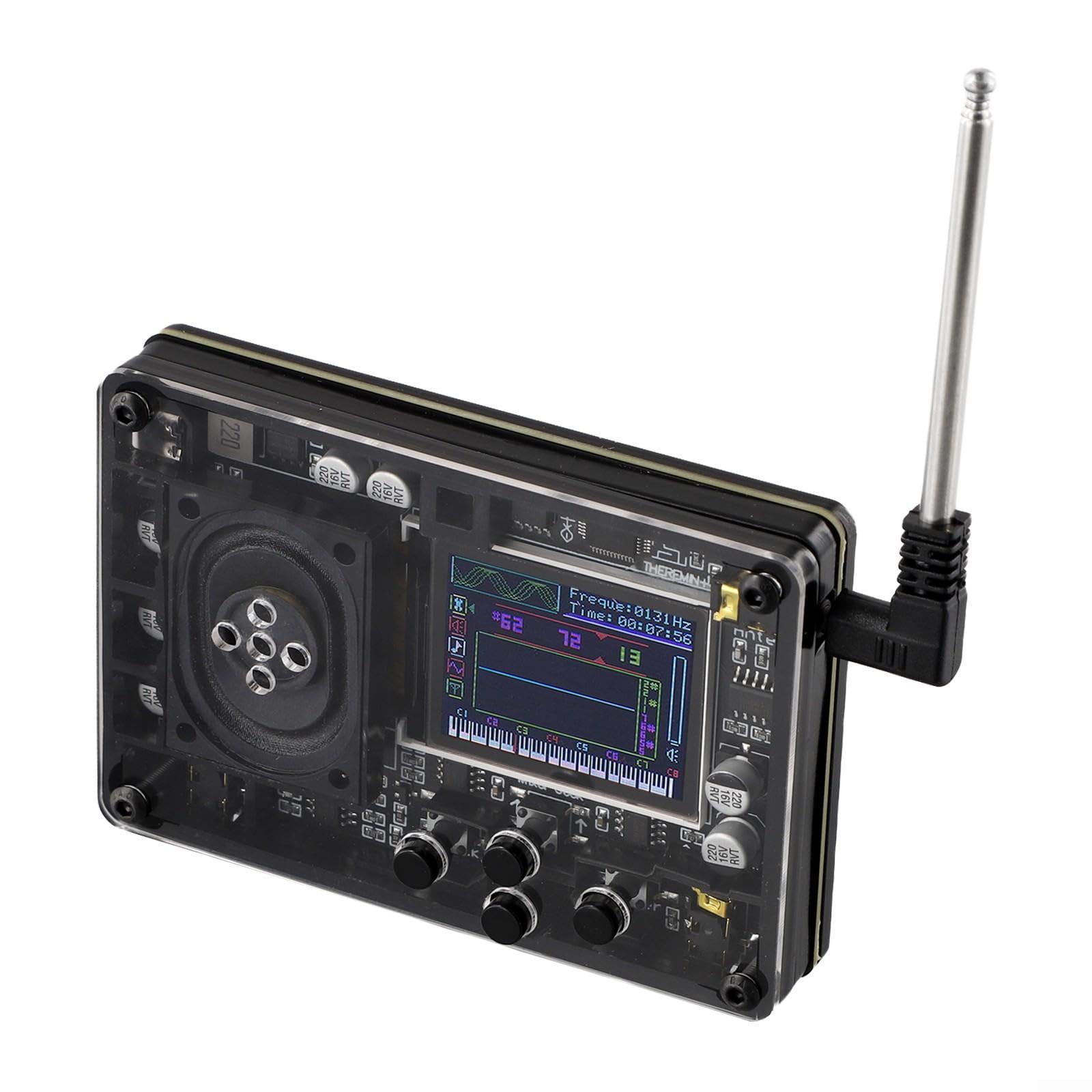 per mini strumento elettronico Theremin con schermo LCD per