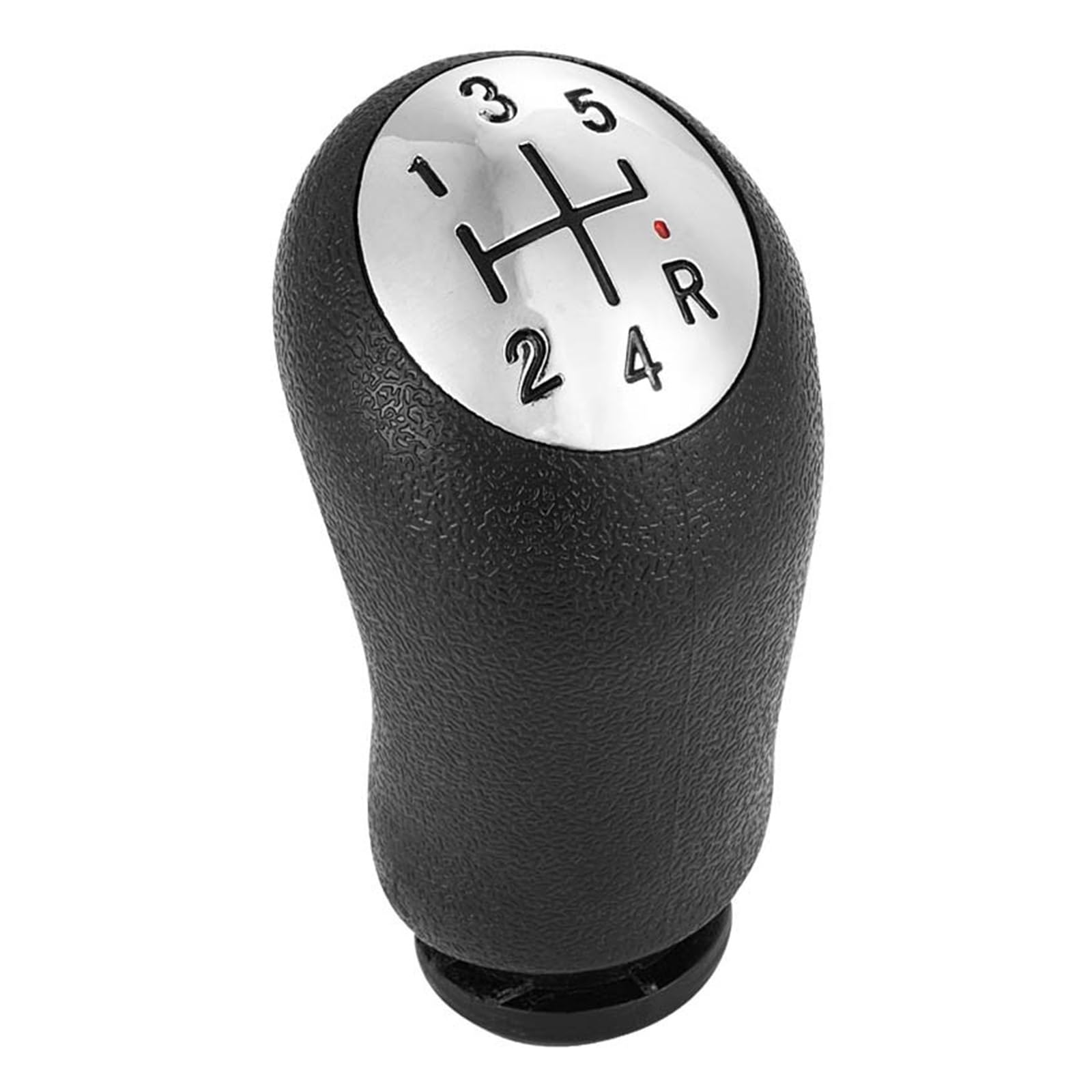 Grozzy Universal Shifter Handle 5 Speed Gear Stick Shift Knob for Renault for CLIO MK3 3 III for Megane MK2 for Scenic(Chrome)