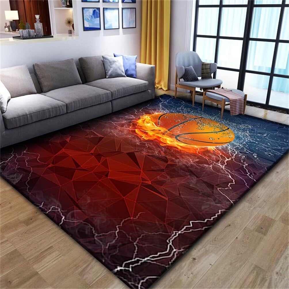 Tapis manga 90x180cm facile à nettoyer pour chambre d'enfant propre