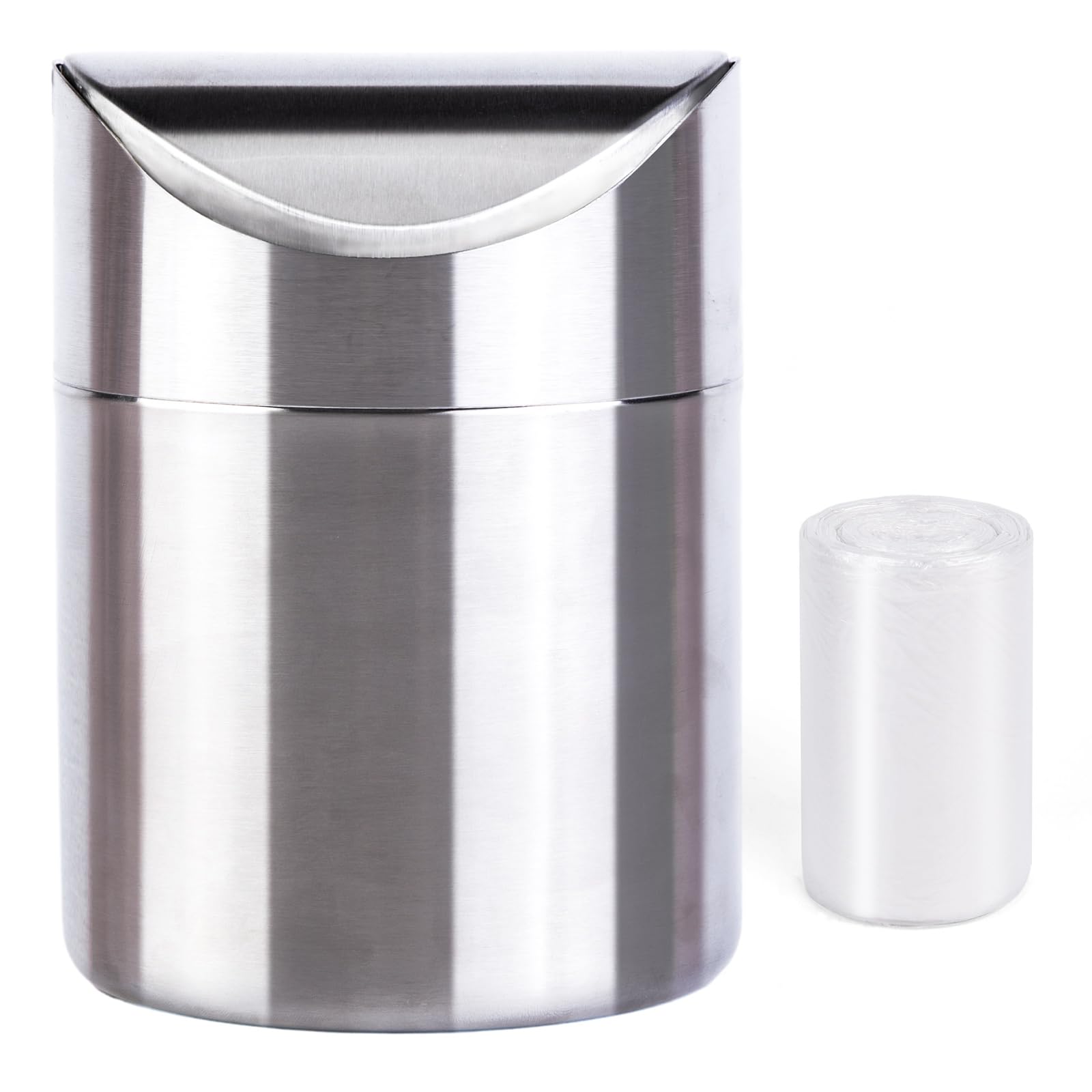 Snapklik.com : LOVEINUSA Mini Trash Can Set, Countertop Trash Can