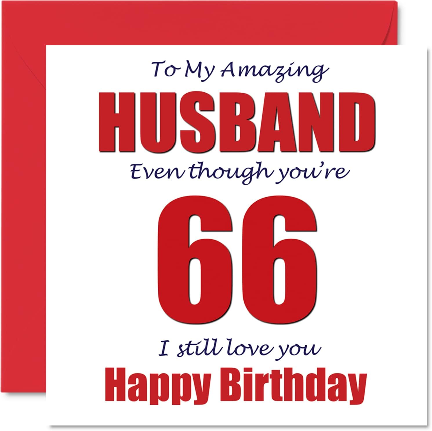 ACHICGIRL Funny Birthday Card For Husband, Humor - View #11