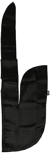 Miniatura 6 de Bufanda Evolve de satén, color negro