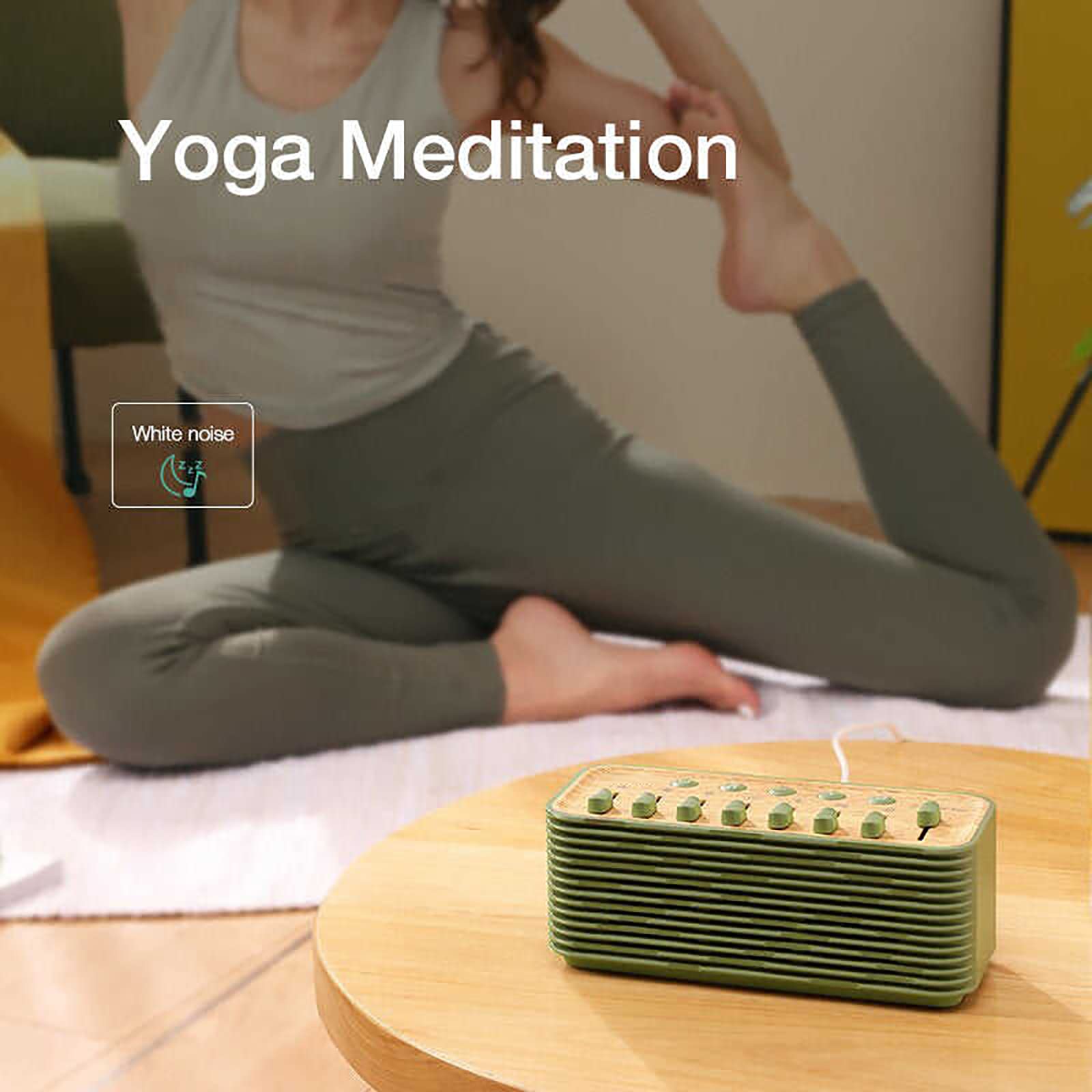 Altoparlante Bluetooth, Altoparlante Portatile Wireless Bluetooth Impermeabile Con 8 Effetti Sonori Naturali, Temporizzazione Intelligente a Tre Velocità, Jack Per Cuffie Da 3,5 Mm, Per La Casa