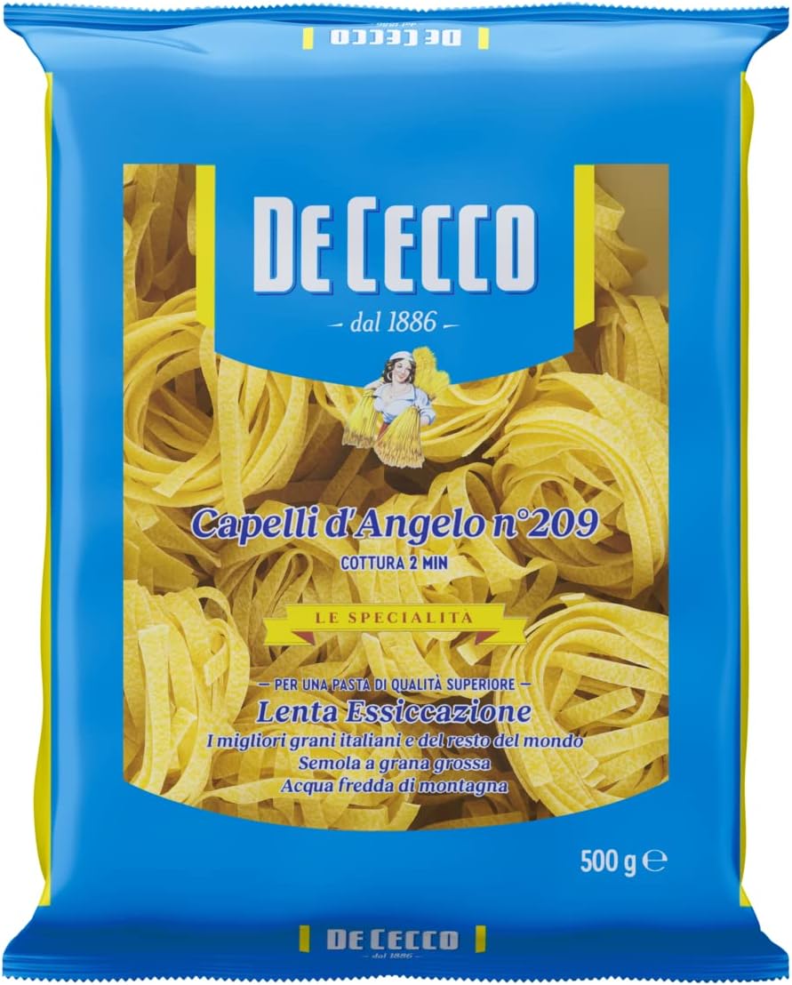 De Cecco Capelli D'Angelo Angel Hair Pasta, 500 g