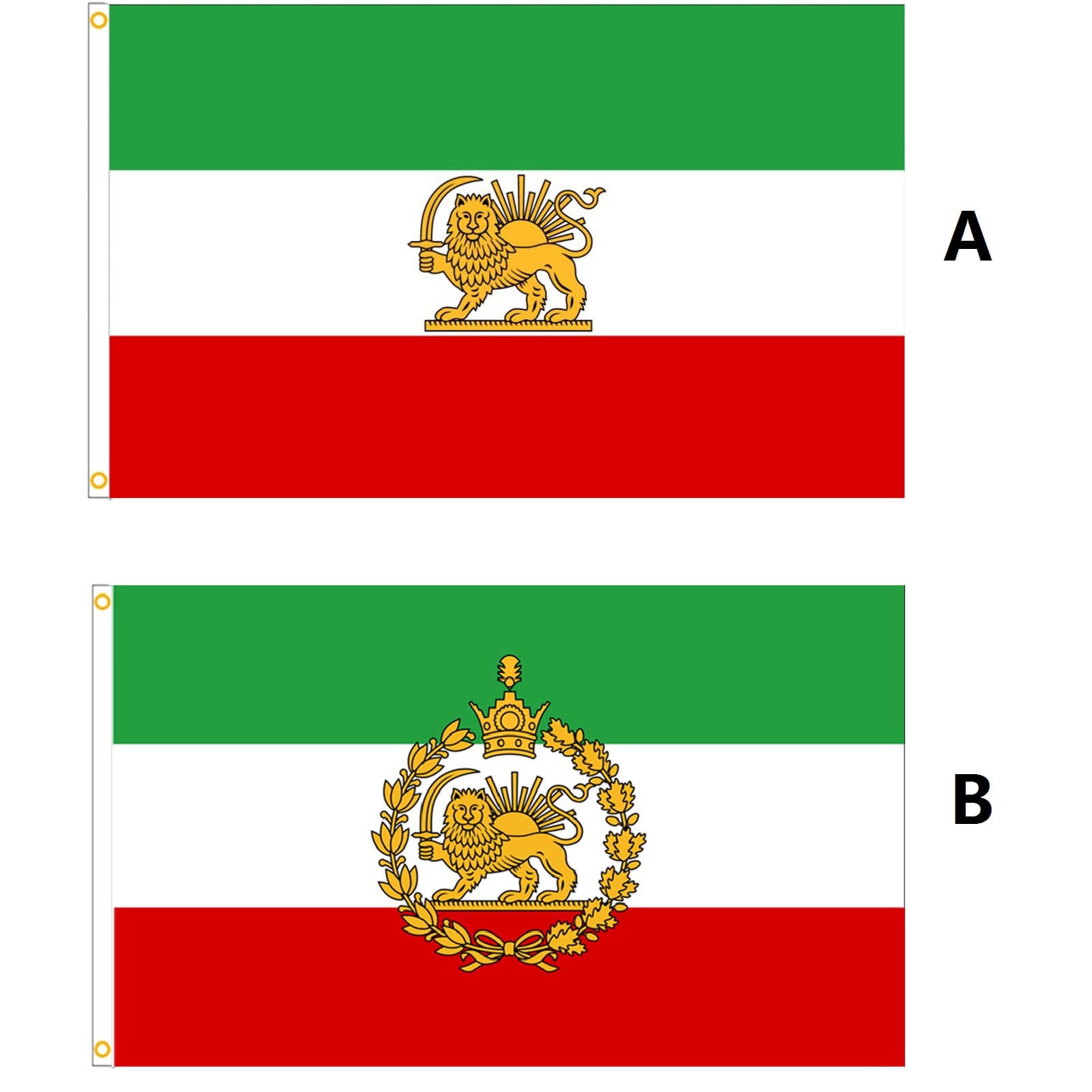 Bandiera Iran antica Persia - Collezionismo In vendita a Modena
