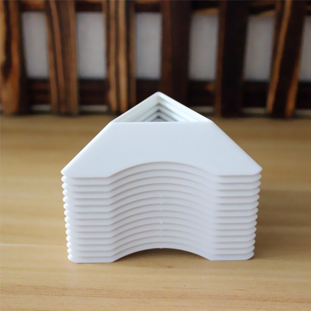 Goodplay 14 pcs Cube Stand Plastic for Puzzle Cube Holder Show - White Cube Tripod