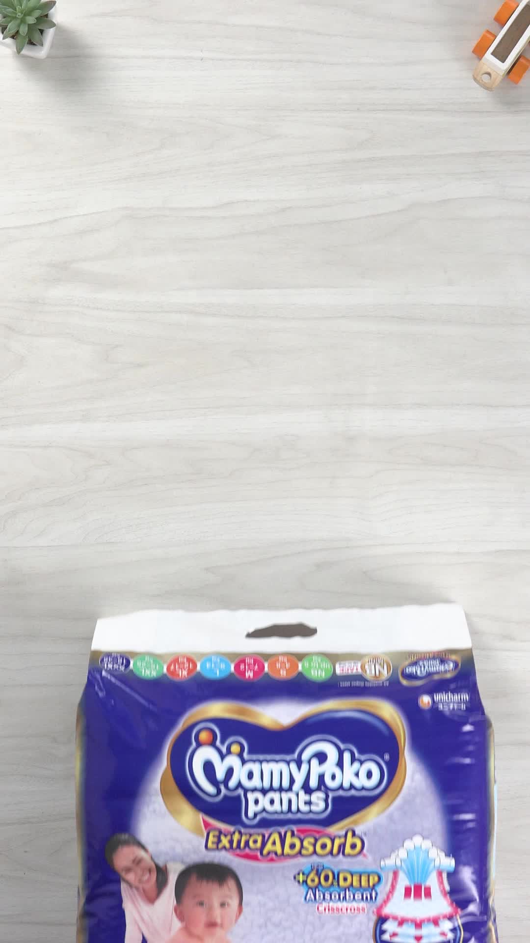 まみい Buy MamyPoko Pants Extra Absorb Baby Diapers, Medium (M size) | 7