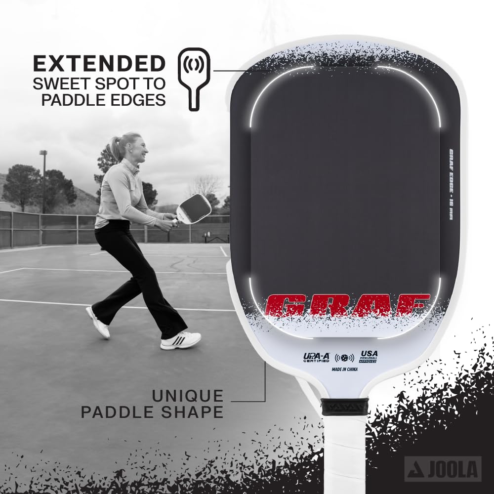 Amazon.com : JOOLA GRAF Edge 16mm Pickleball Paddle - Carbon Fiber