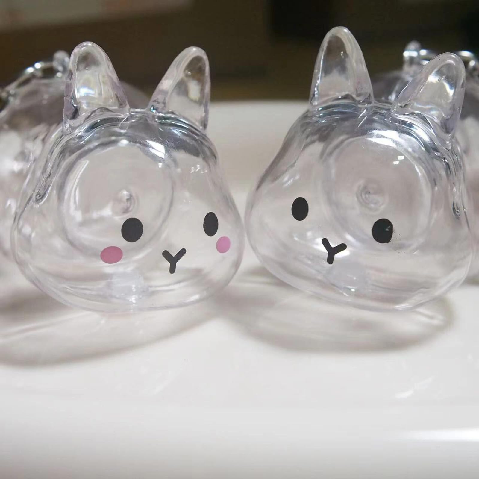 Boîte De Rangement Porte-clés Lapin Pour Poils D'Animaux - Décoration Mignonne Pour Sac à Dos, Clés - 9