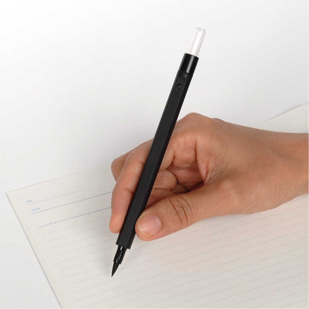 Uni Brush Pen Set - Gray Fine & Broad Tip by Uni - Image 4