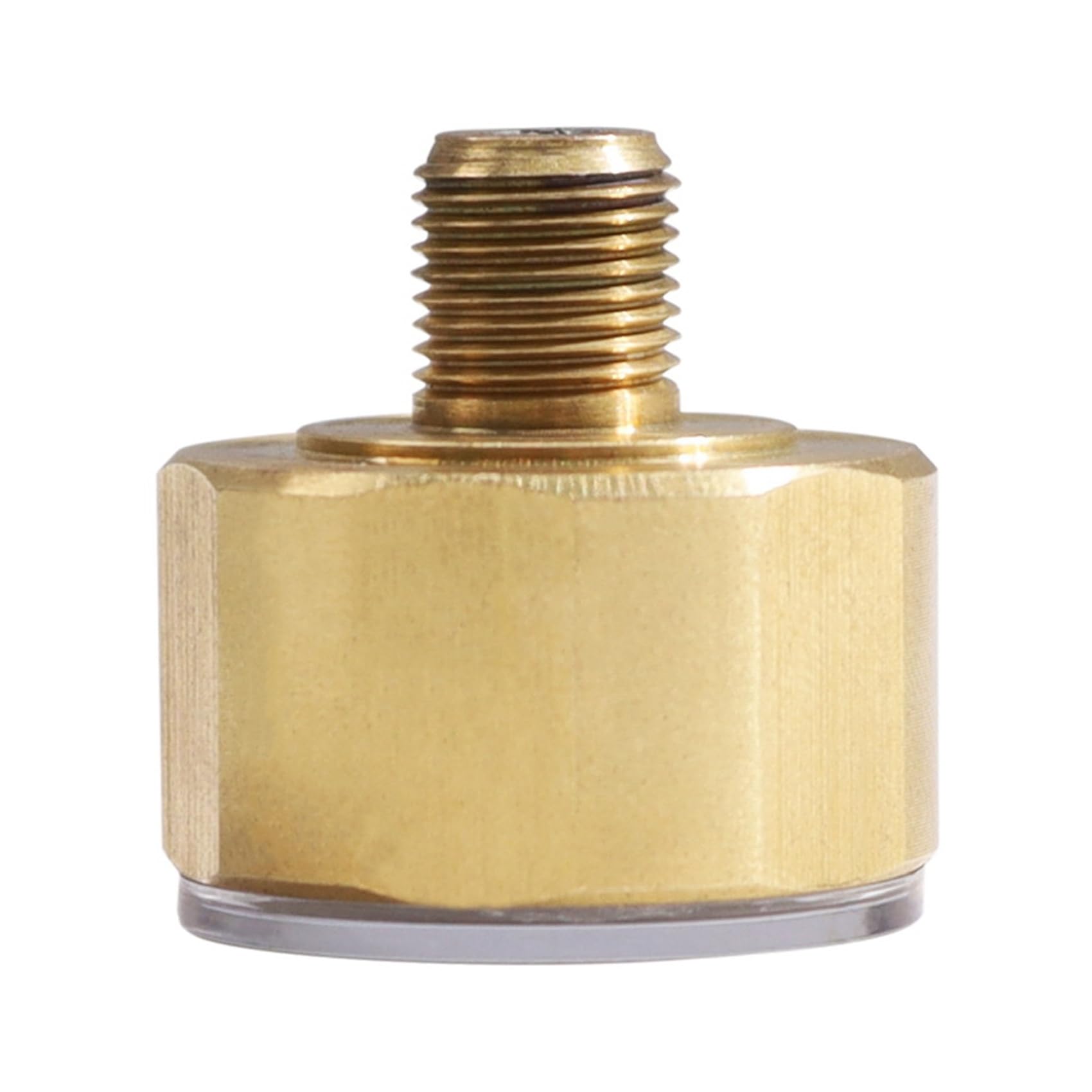 3X Manómetro de Presión de Aire de Precisión con Esfera de 28 mm ED 350 Bar con Rosca de 1/8 Pulgadas para Adaptador PCP