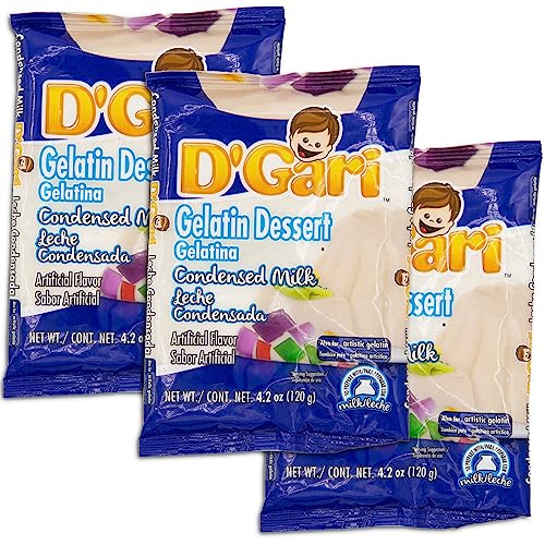 Mexican Gelatin Dessert Bundle Includes 3 Bags Of