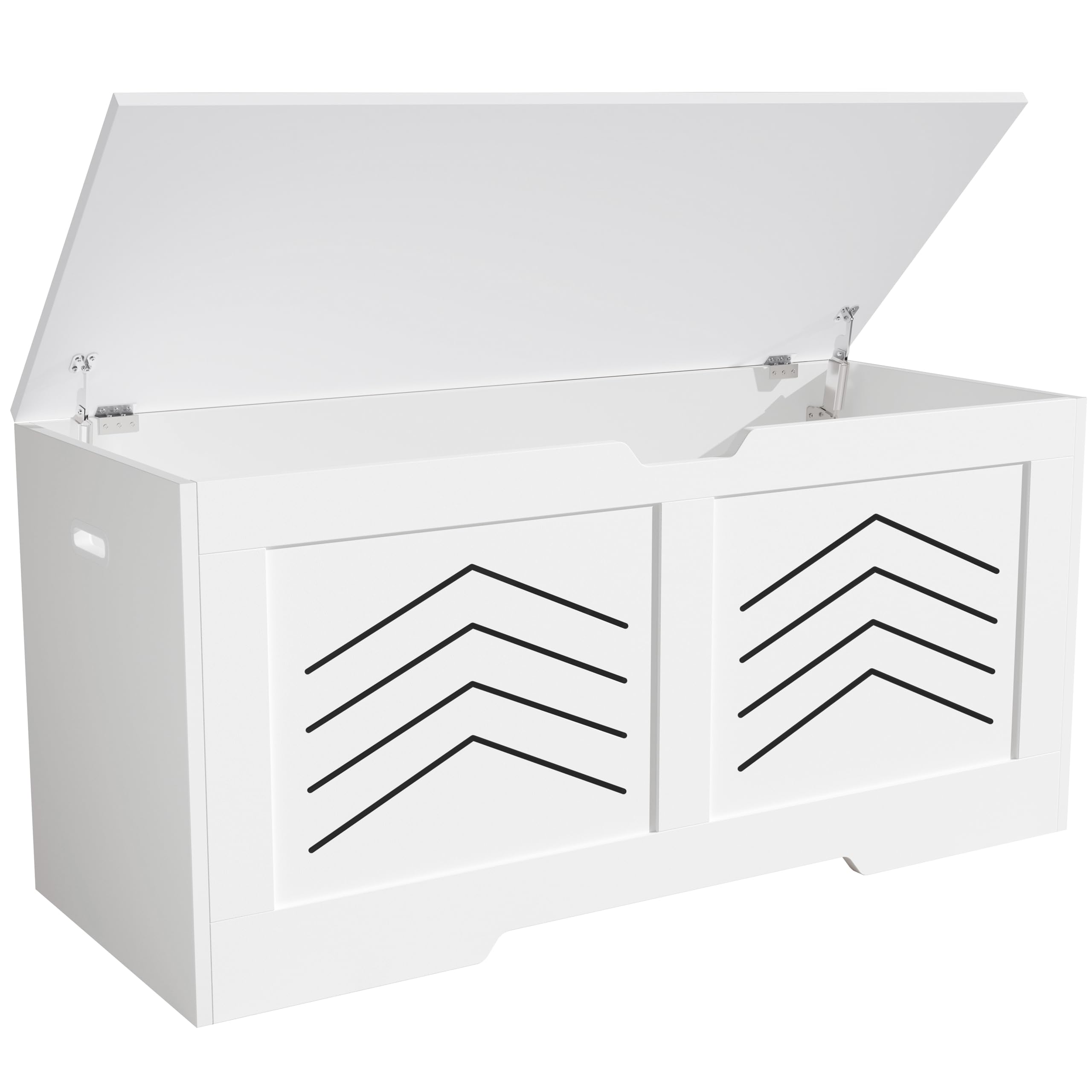 Blisswood Toy Storage Box with Lid White