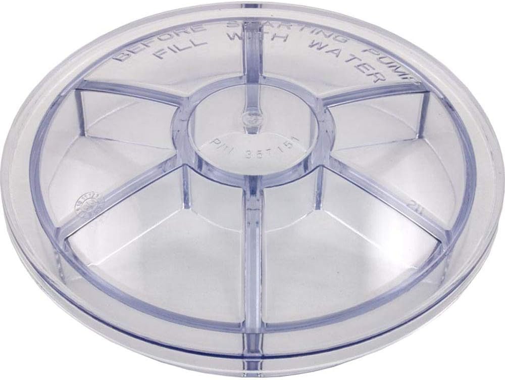357151 Clear Pump Lid Replacement Pool and Spa Inground Pump