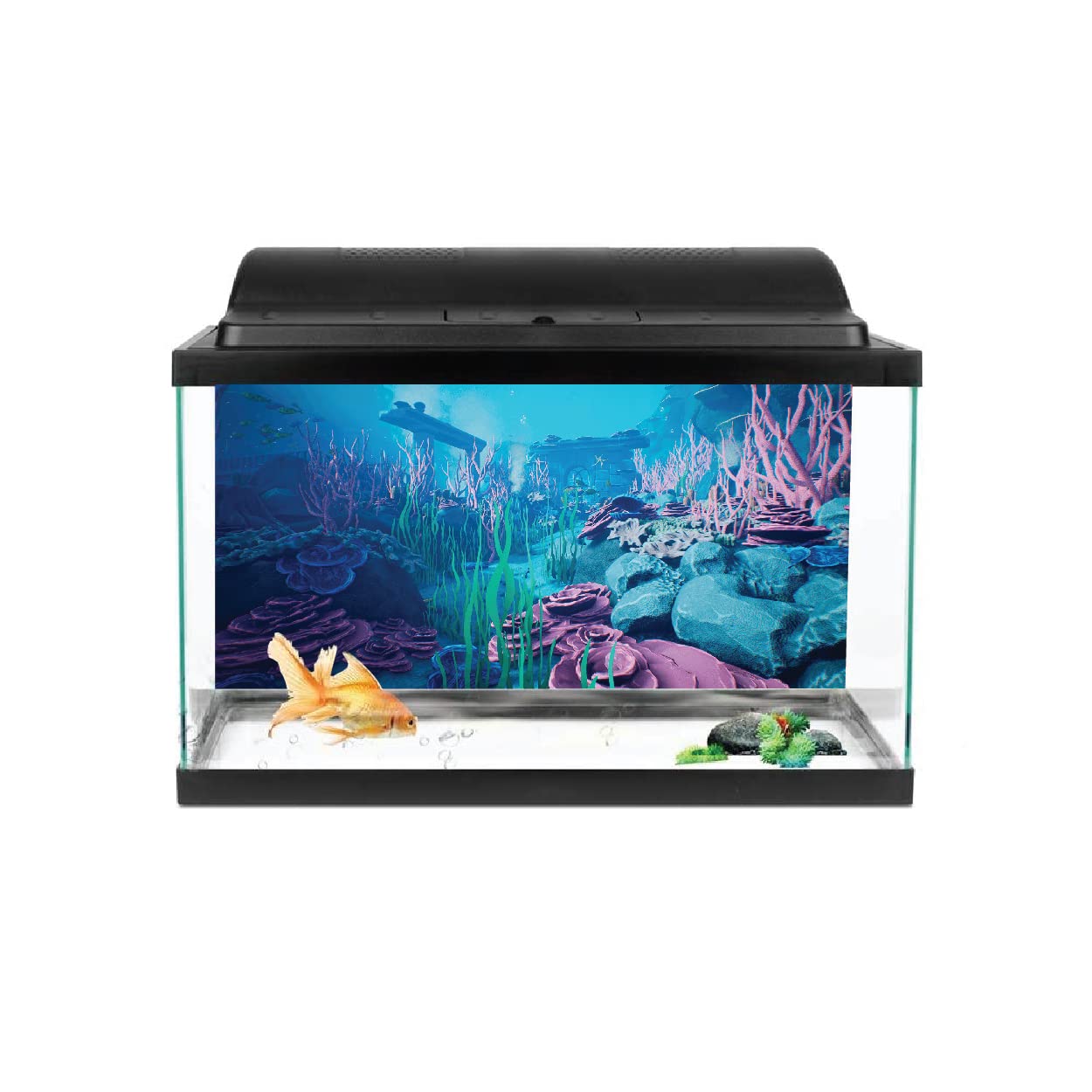 VVWV® Aquarium Background Stickers for Fish Tank Waterproof Vinyl Printed Multicolored Sticker (Ocean World) (61 x 30 CMS) (B0BX6RBGCC) Amazon Price History, Amazon Price Tracker