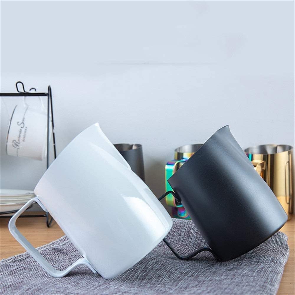Brocca for schiumare il latte for macchina da caffè, tazza for in acciaio inossidabile, brocca for, for, for la panna, for