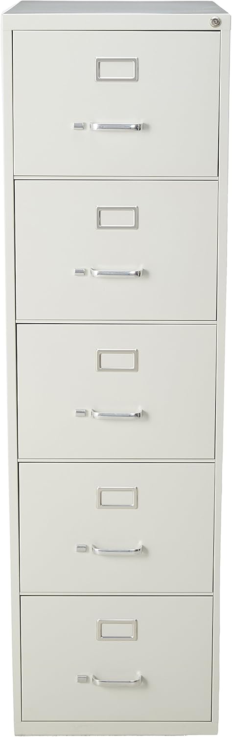 Lorell LLR48502 Commercial Grade Vertical File Cabinet, Light Gray