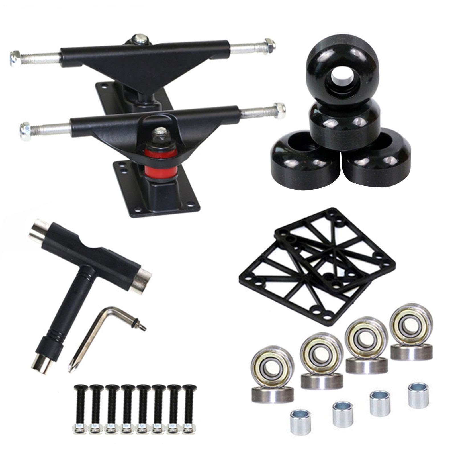 Axes de skateboard - d'aluminium 5 pouces | Kit de roulement et de
