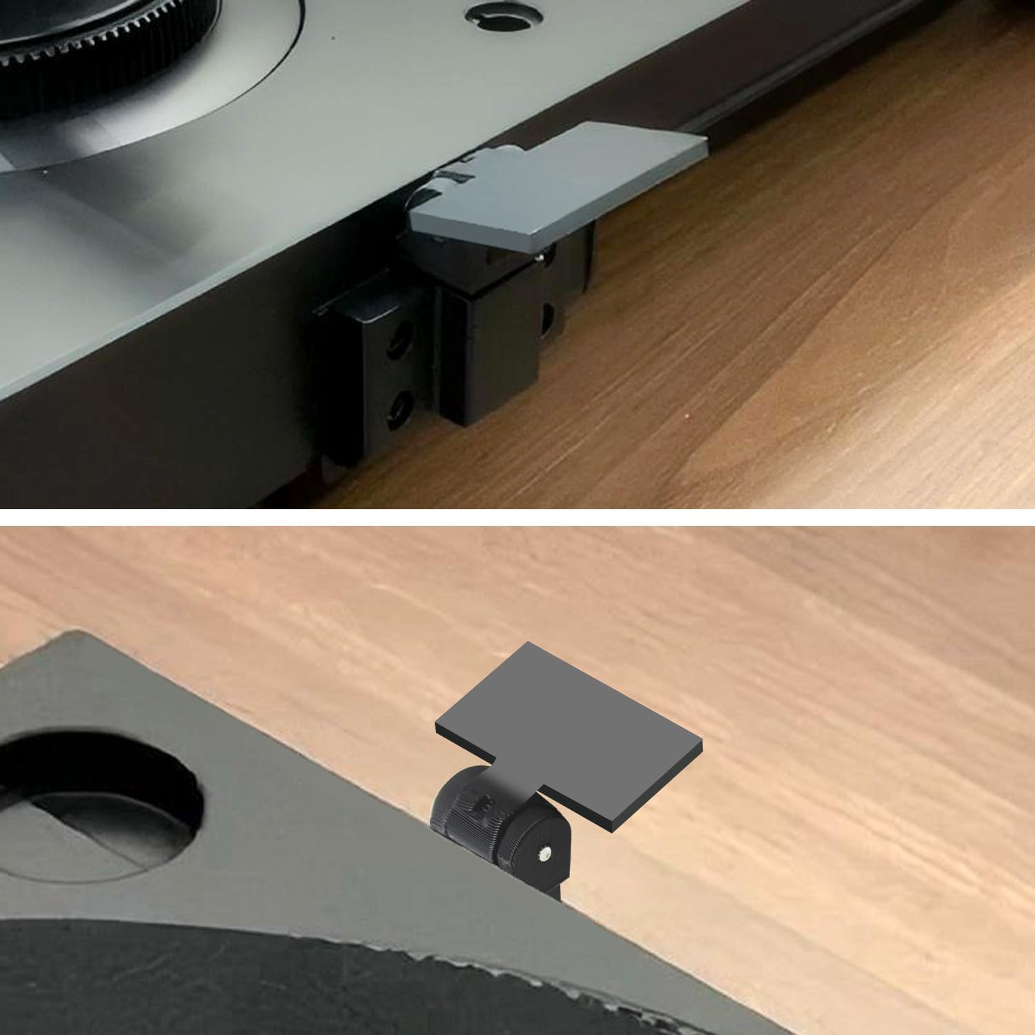 2Pcs Staubabdeckung Scharnier Plattenspieler Teile Kompatibel mit PS-LX310BT/AT-LP60xBK/AT-LP60XBT/AT-LP120xBTUSB Modelle von Plattenspielern