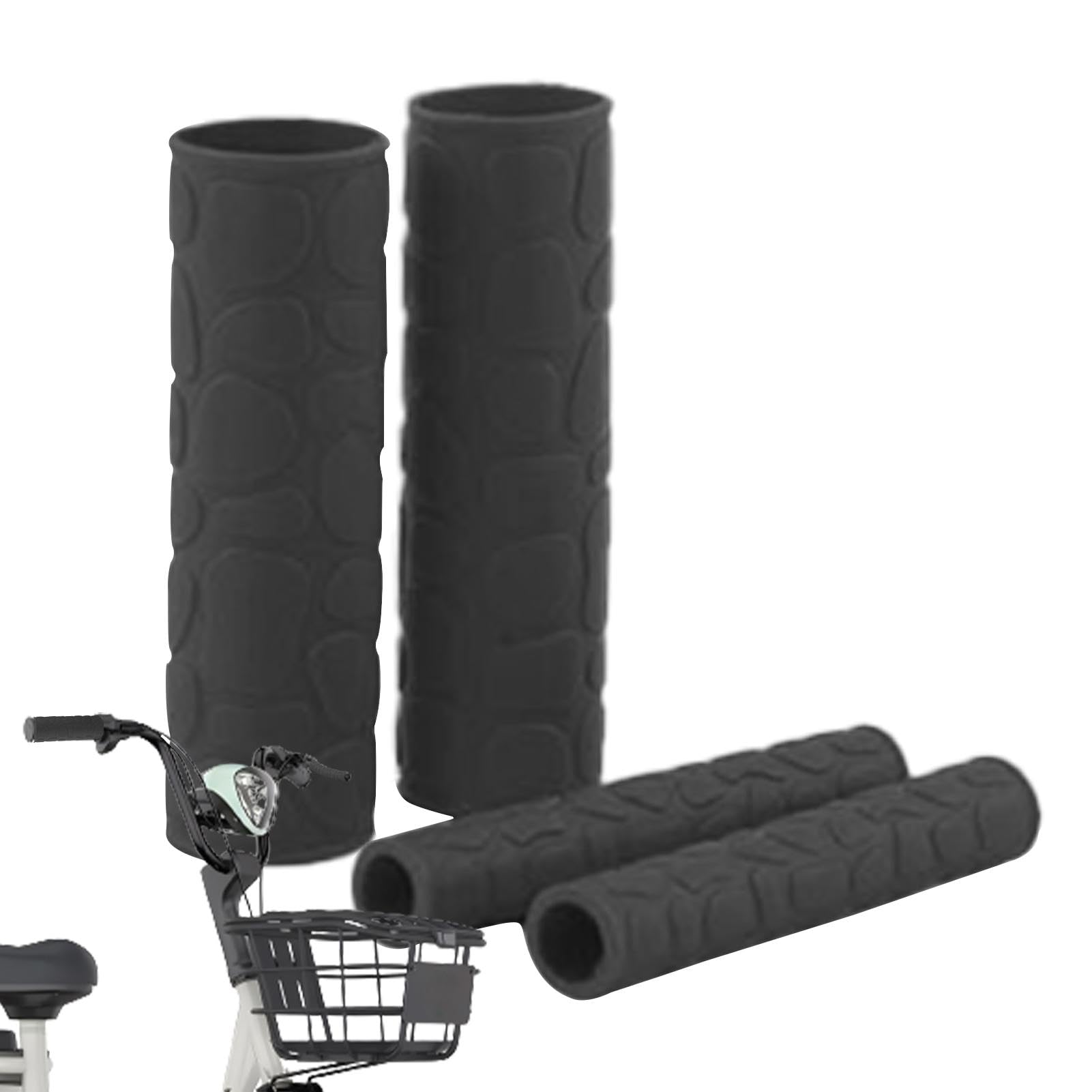 Housse De Guidon De Moto Souple 1 Paire De Couverture De Poignée