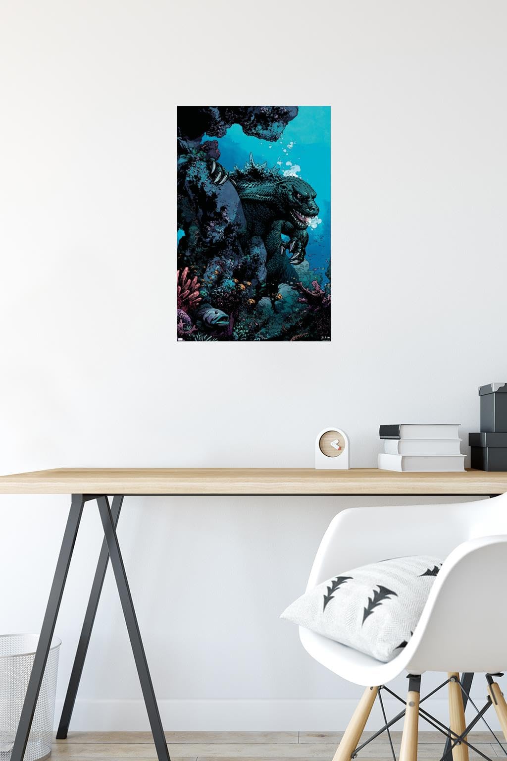 Amazon.com: Trends International Godzilla: Comic - Ocean Wall