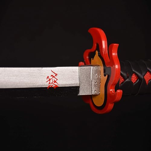 Vista 93 de SV Anime Demon Slayer Sword Katana 41 Inch Decorative Collectible Gift Cosplay Sword，Various Styles Available