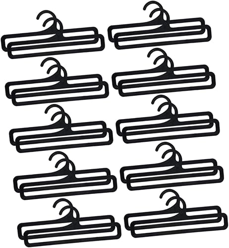 Zerodeko 20 ganchos de plástico para colgar bufandas de armario, bufandas, bufandas, colgador de bufandas, corbata, ganchos de plástico para colgar