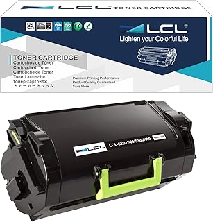 LCL Compatible for Lexmark 53B1H00 53B0HA0 53B1000 High Yield (1-Pack, Black) Toner Cartridge for Lexmark MS817 MS817D MS817N MS817DN MS818 MS818DN