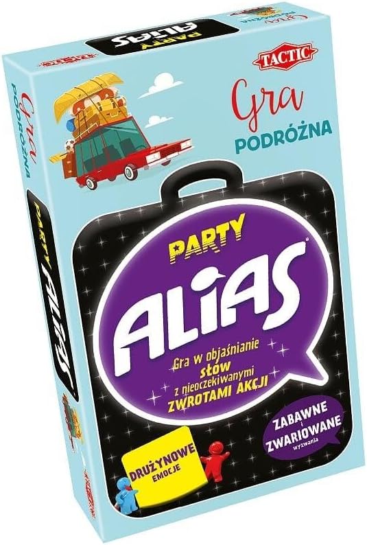 Tactic Alias Party Travel gra podróżna