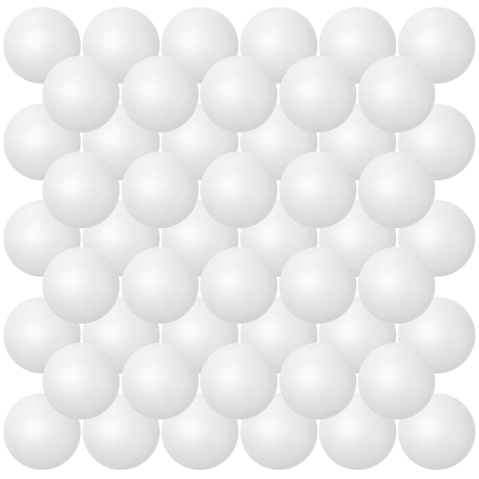 Hanaive 100 Pack Table Tennis Balls Multi Colored 40mm Plastic Balls Bulk Washable Small Game for Carnival Pool Games, Party Decoration Pet Toy