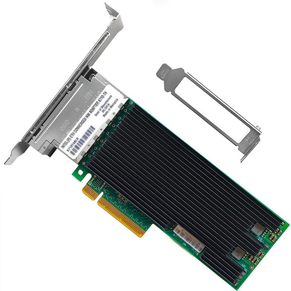 10GbE RJ45 Network Card Compatible with X710-T4 PCIe Ethernet Card, 4 Ports 10GBASE-T RJ45, PCIe 3.0 x8, SR-IOV VXLAN/Geneve Jumbo Frames PXE iSCSI PCI Network Adapter-image-19