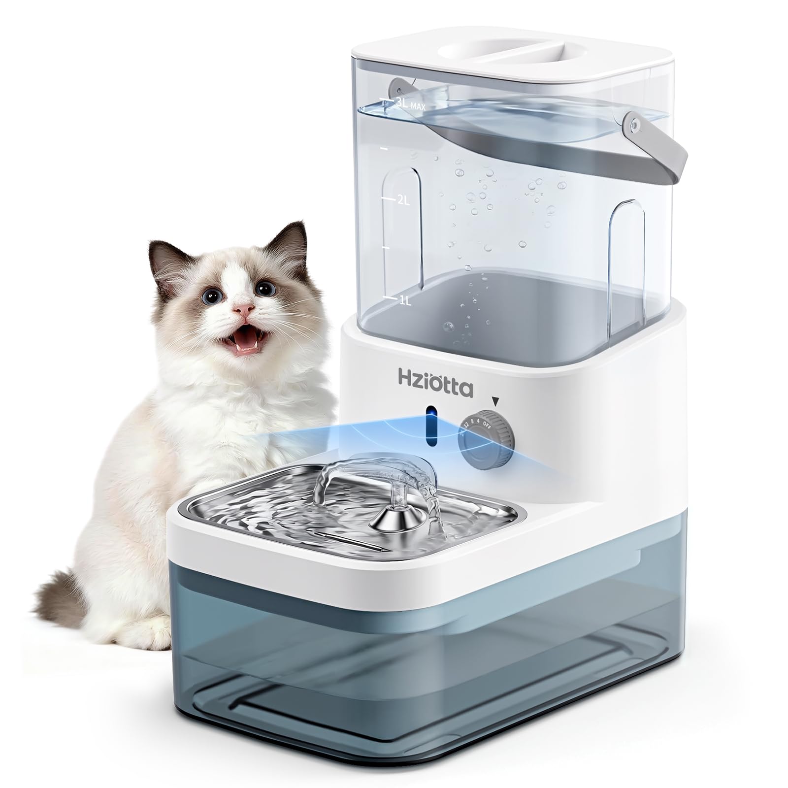 Amazon.com : Hziotta Wastewater Separation Cat Water Fountain No