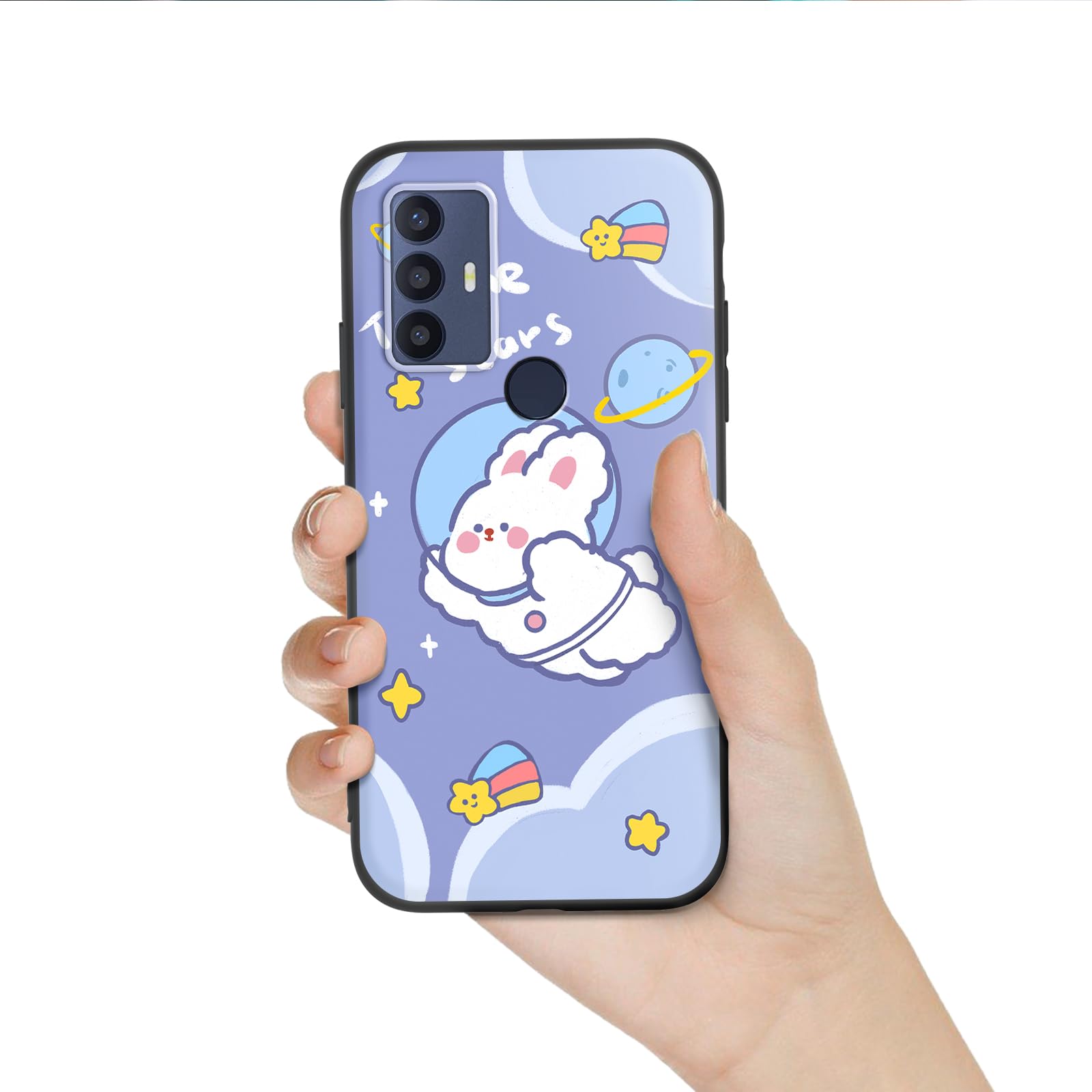 Amazon.com: Nuouxoco for TCL 30E Phone Case with Lanyard Strap