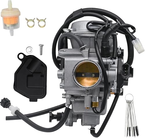 BenTsD Compatible avec le carburateur 16100-HN8-013 pour Honda Rincon 650 TRX650