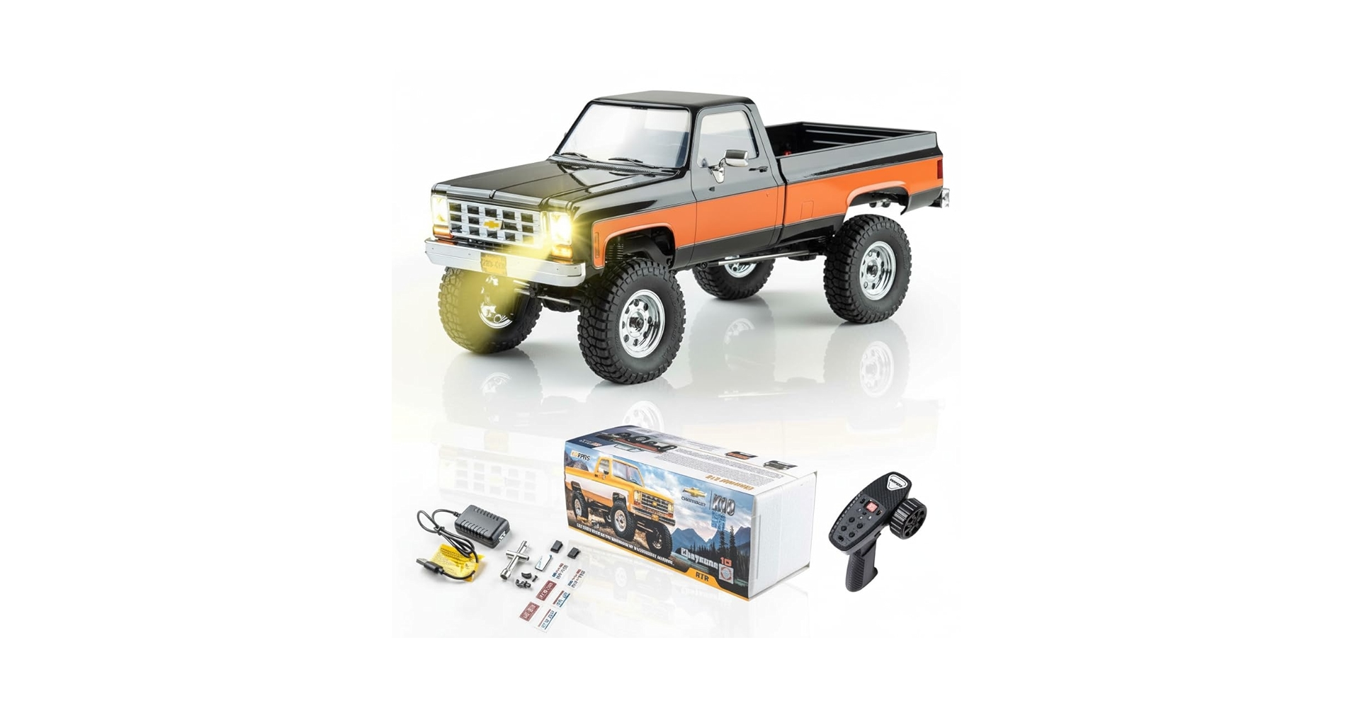 【新品】FMS 1/18 RCクローラー FCX18 Chevrolet K10 Amazon.com: BEEZRC FMS 1/18 RC Crawler FCX18 Chevy K10 RC
