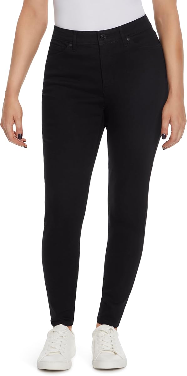 Nine West Ciga - Vaqueros ajustados de talle alto para mujer