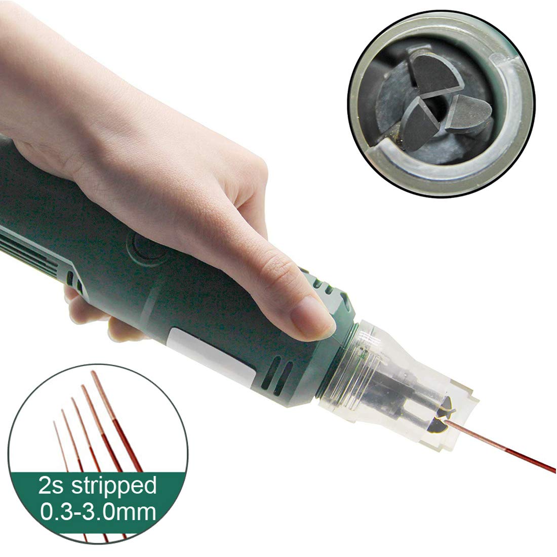 DF-8 Spellafili Elettrico per 0.3-3.0MM, 220V Palmare Smaltato Filo Vernice Spatola Raschietto Pelapatate Lacca Verniciato Filo Spogliatoio Macchina
