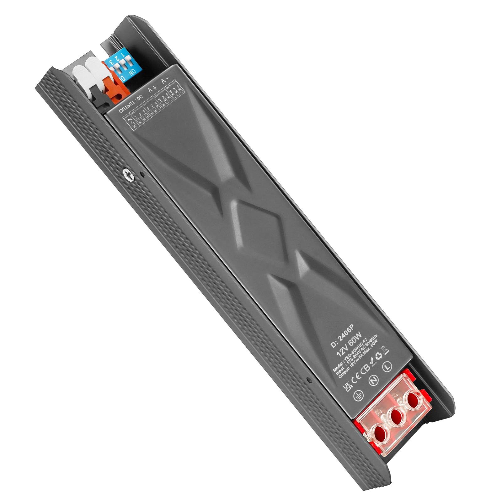 Driver LED 60W Con Uscita 30-42V 1000mA – Trasformatore Per Illuminazione