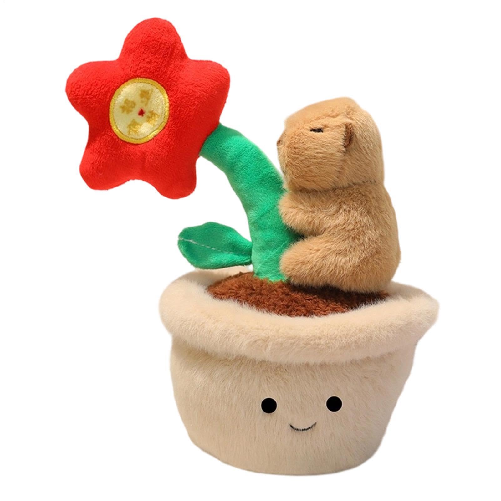 Capybara peluche coussin doudou mignon pour décoration et cadeau fille - 8