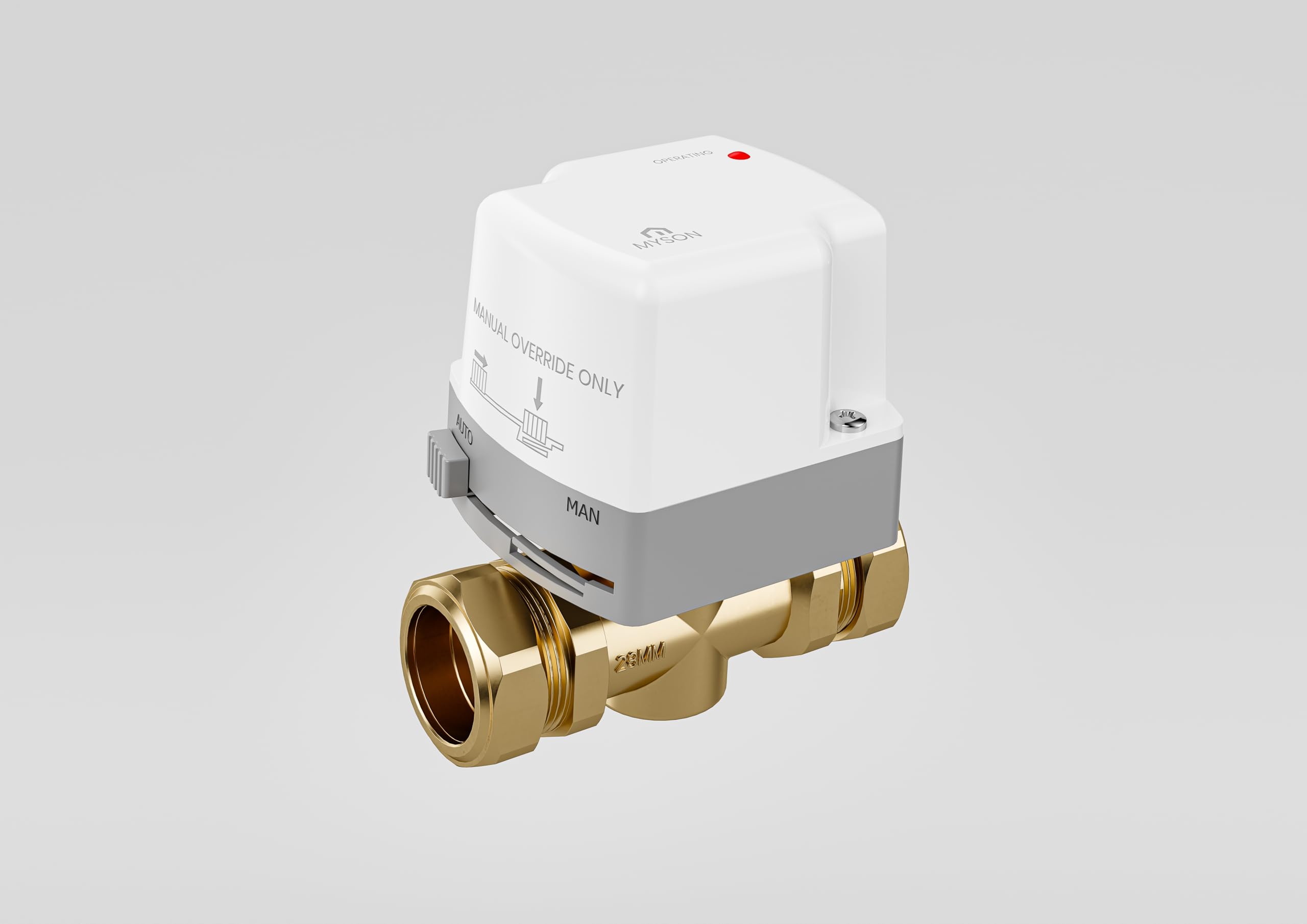 MYSONMPE228-2 Port Motorised Valve 28mm