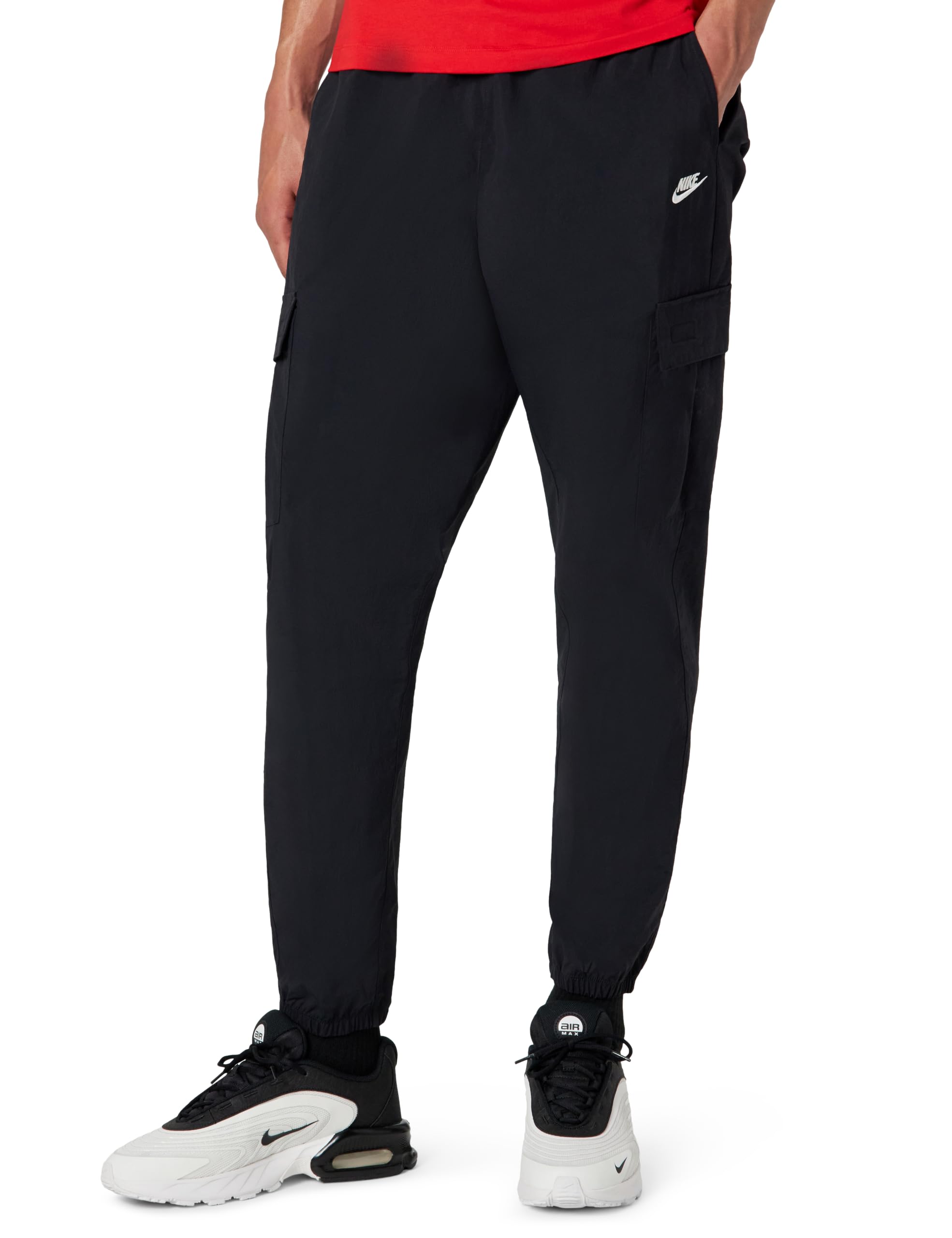 Nike - Pantaloni Cargo in Tessuto Nike Club – Uomo, Pants Uomo