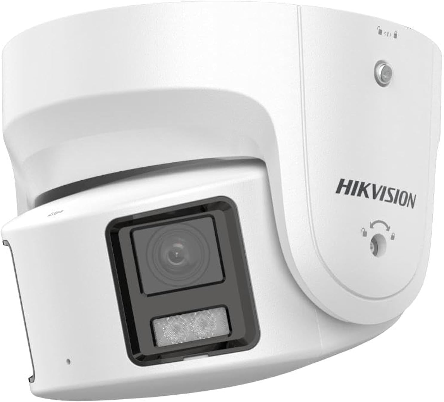 HIKVISION DS-2CD2387G2P-LSU/SL ColorVu 8MP Panoramic Turret IP Camera, 4mm Fixed Lens Indoor Outdoor