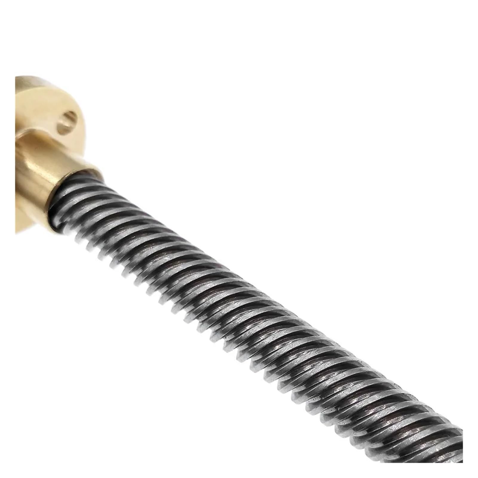 Metal Ball Screw nut Lead Screw T8 450mm Linear Guide 3D Printers Parts Helical Pitch1mm 2mm 4mm 8mm 10mm 12mm Trapezoidal Screws with Nut(Helical Pitch 12mm)